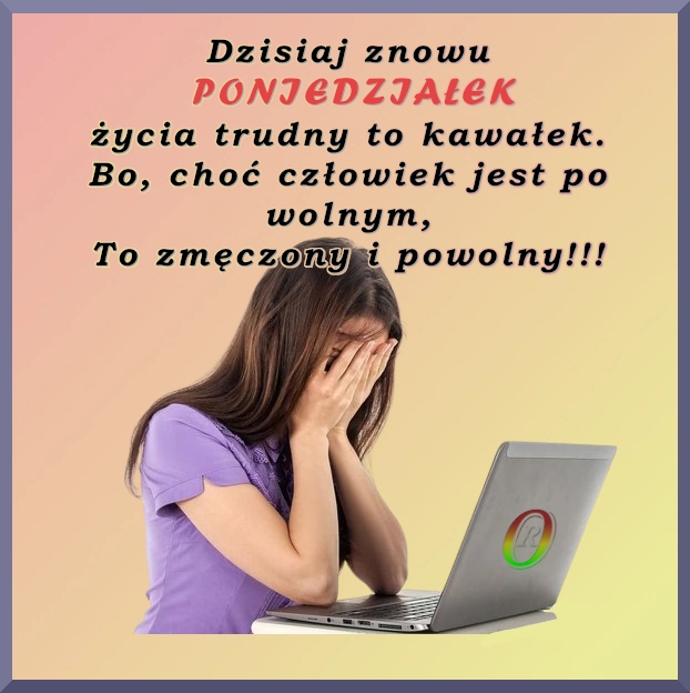 poniedziałek