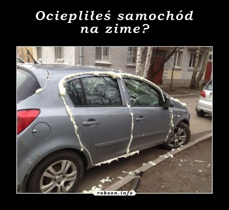Ociepliłeś już samochód na zime?