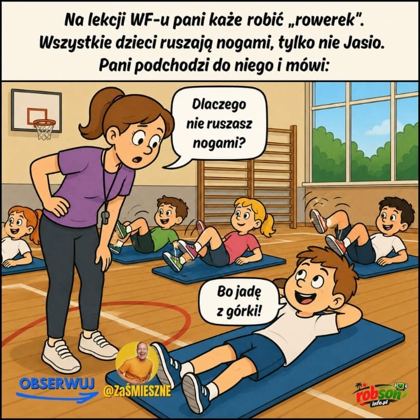 Humor - jadę z góry :)